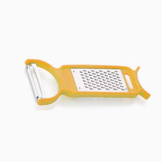 Kitchen 3-in-1 Multi-Purpose Vegetable Peeler, Grater, and Cutter for Food Preparation.
