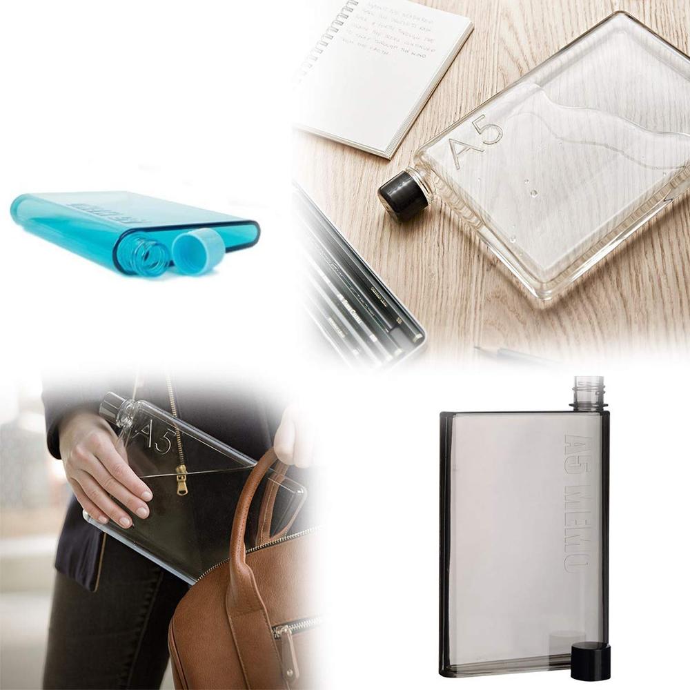 A5 Notebook with Plastic bottle