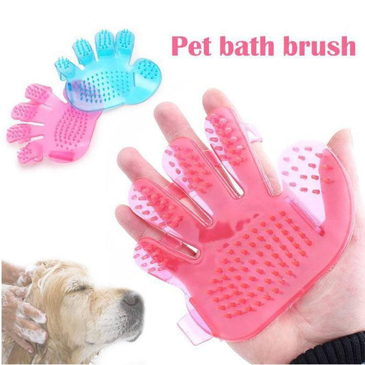 Rubber Pet Grooming Glove - BuyItOnline