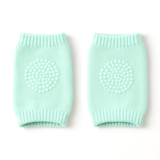 Mint Green Toddler Wool Knit Leg Warmer (Knee Guard) Wukusy