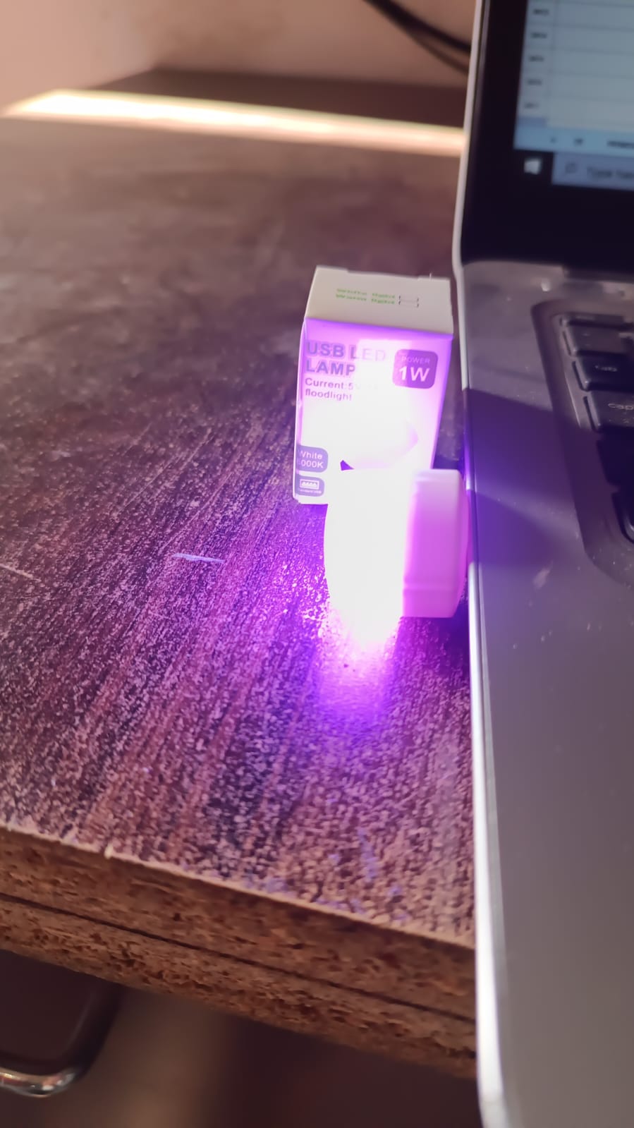 USB LED Night Light Mini Portable Lamp for PC & Laptop