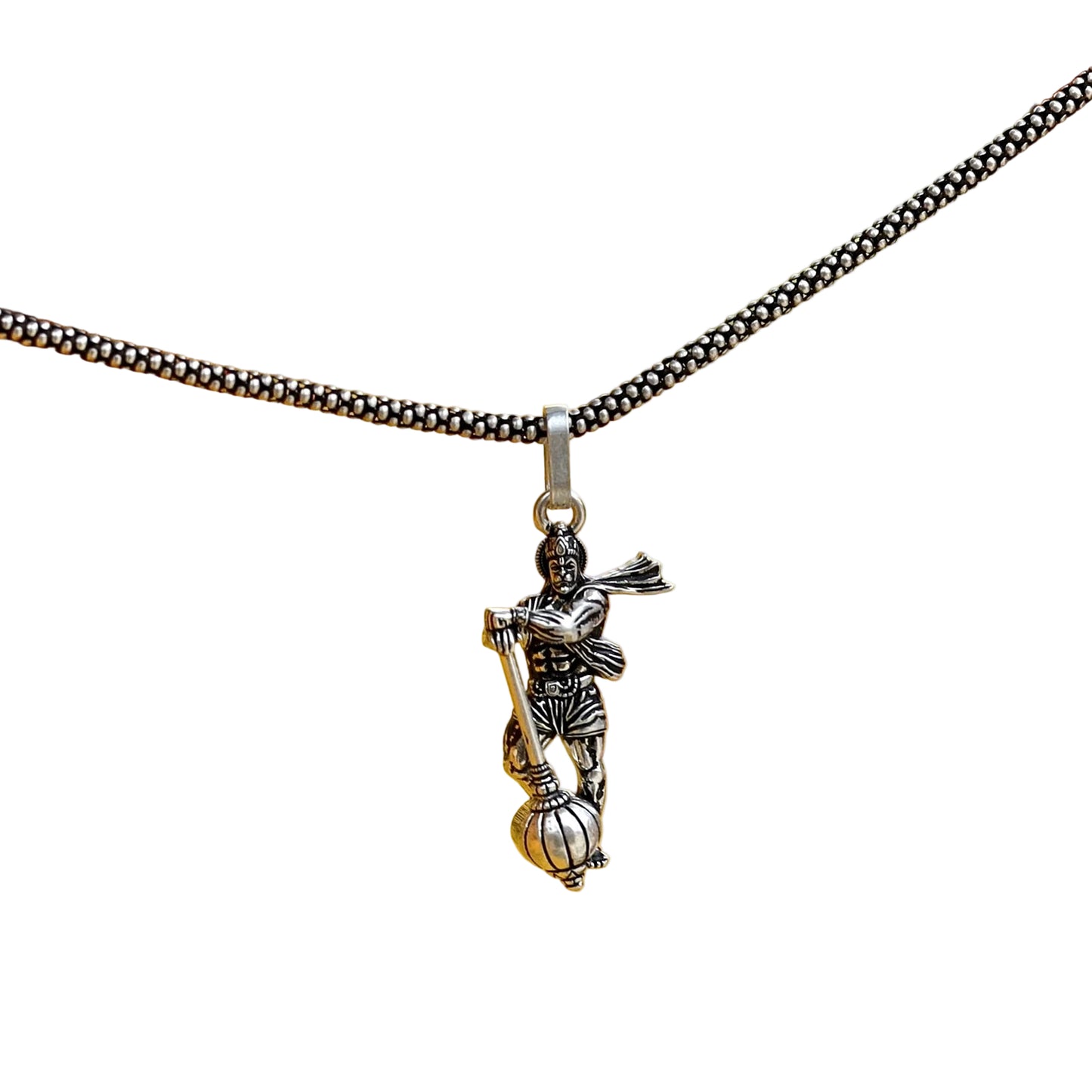 Hanuman Ji Pendant With Gada - BuyItOnline