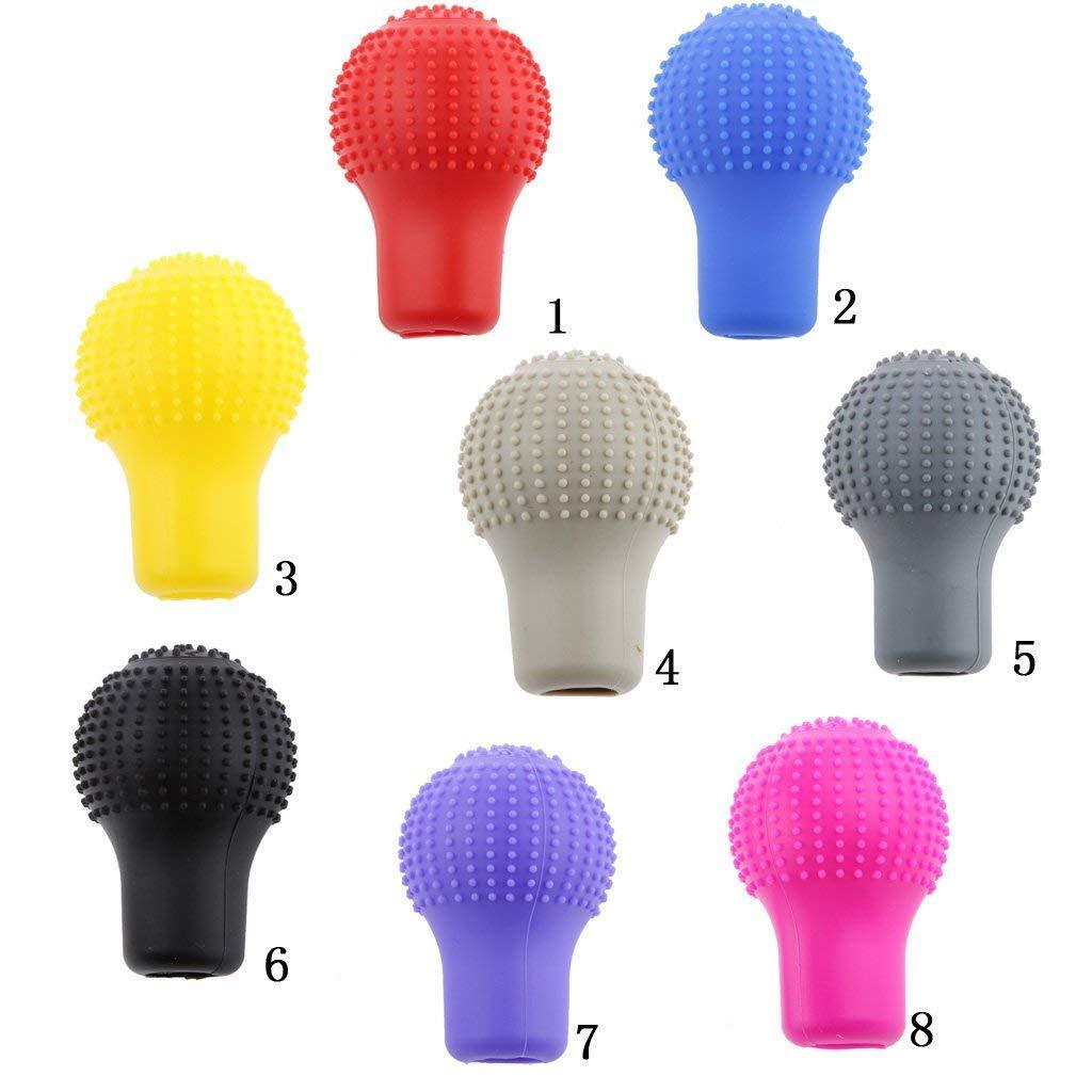 Universal Anti-Scratch Silicone Gear Shift Knob Cover