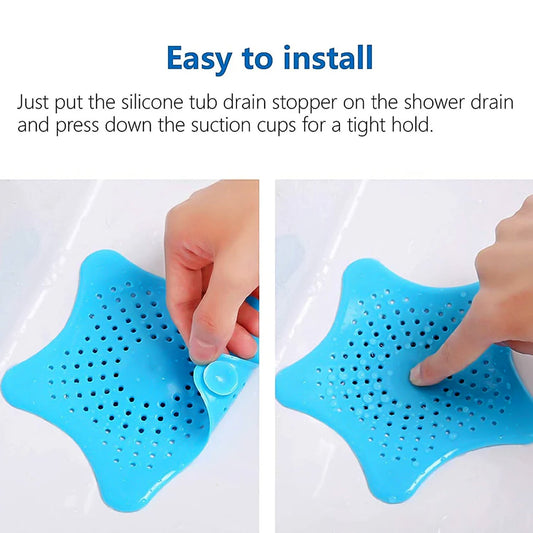 Starfish Shower Drain Protector Wukusy