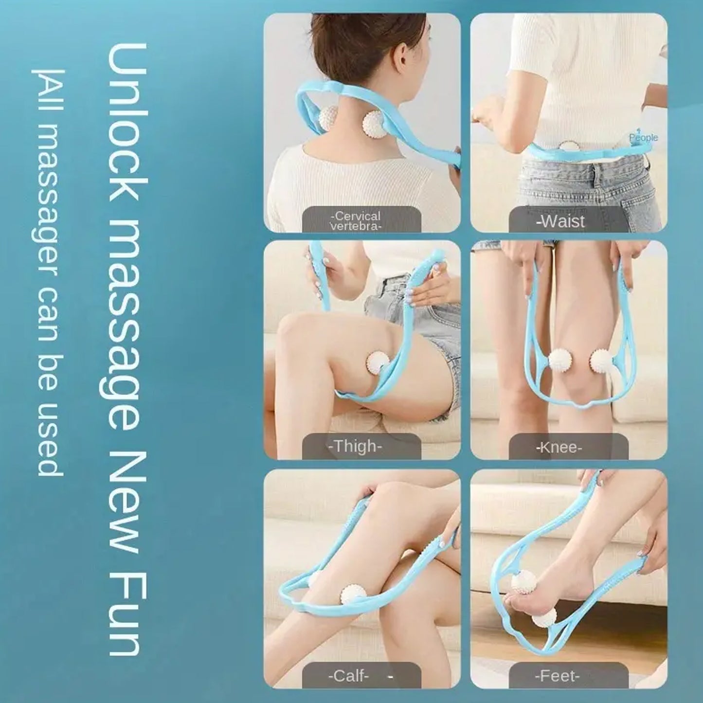 Portable Back & Waist Relief for Men & Women