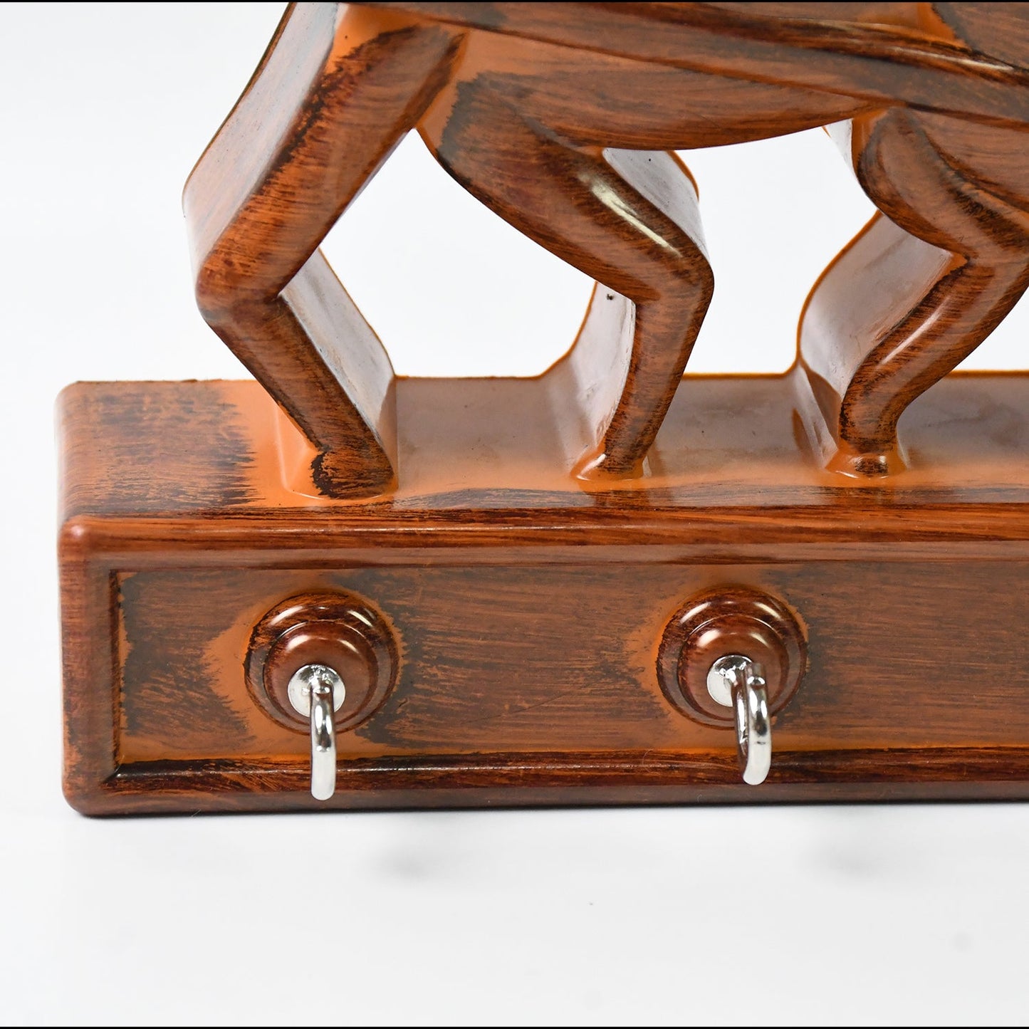 Plastic Rath Design Plastic 6 Hook Key Holder (1 Pc) Wukusy