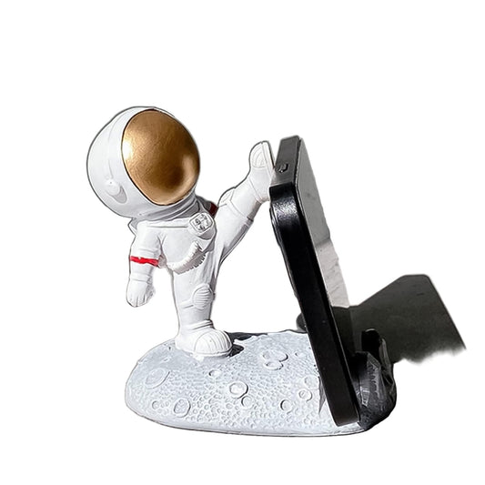 Astronaut Phone Stand – 3D Spaceman Holder Wukusy