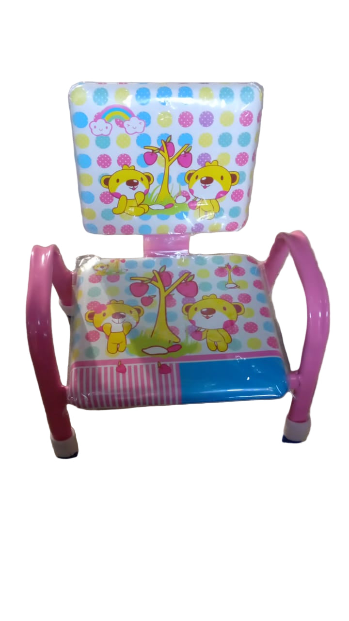 Millennial Cushioned Metal Kids Chair