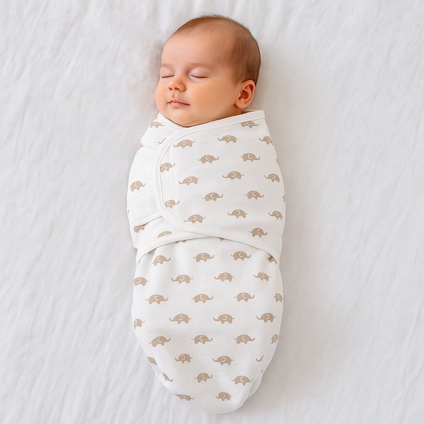Soft Cotton Adjustable Baby Swaddle Wrap For Newbor