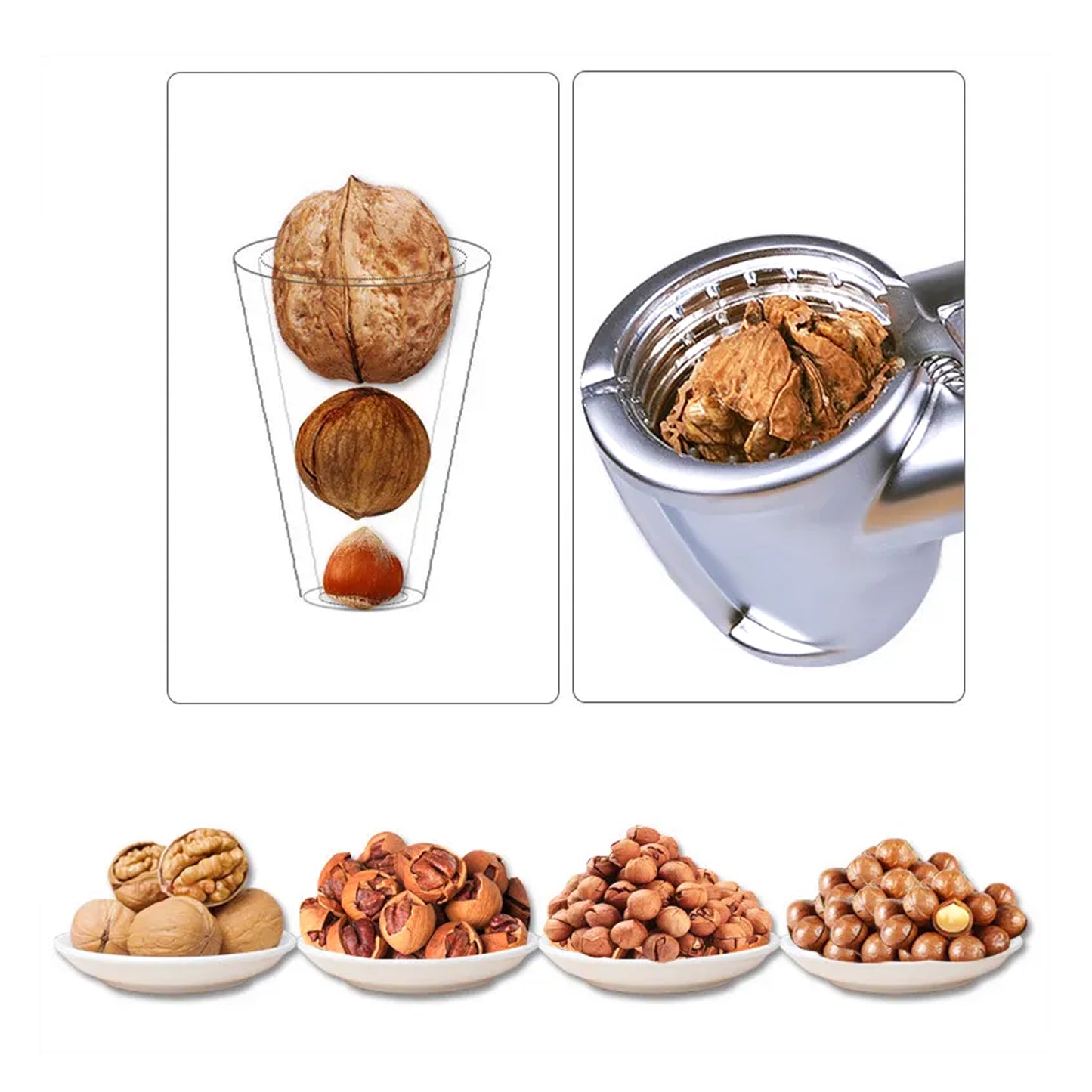 Luxury Walnut Cracker Nut Cutter.