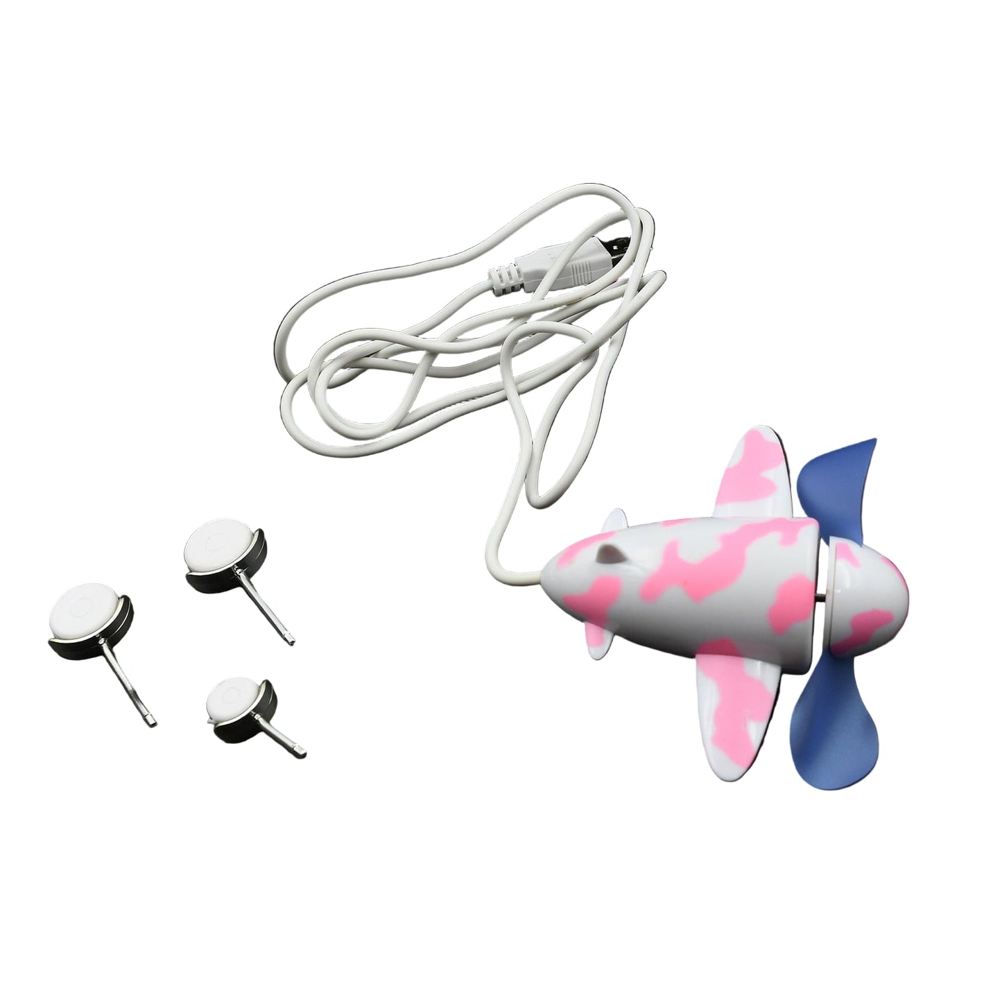 7721 Plane Shape Usb Plane Unique Design Fan Energy Saving Fan For Laptop Computer Desktop Fan Wukusy