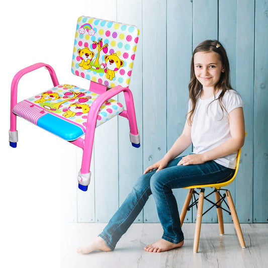 Millennial Cushioned Metal Kids Chair Wukusy