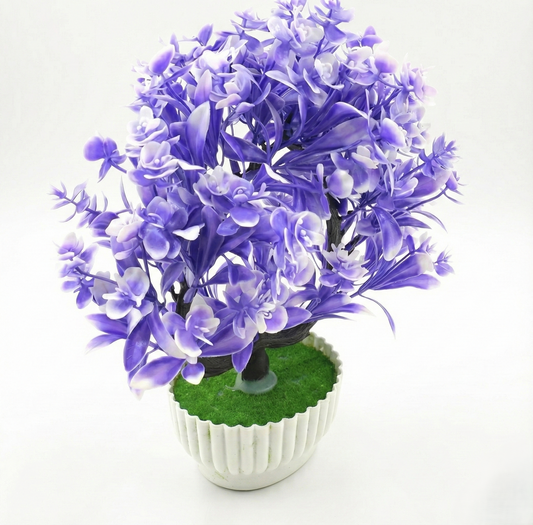 Artificial Flower Plant with Pot Wukusy