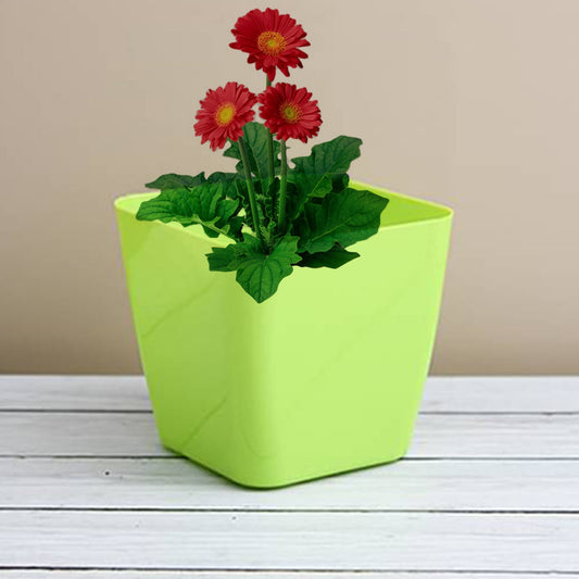 Flower Pots Square Shape For Indoor/outdoor Gardening Wukusy
