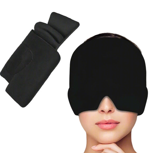 Headache Relief Hat Migraine Cap (1 Pc Black Color) Wukusy