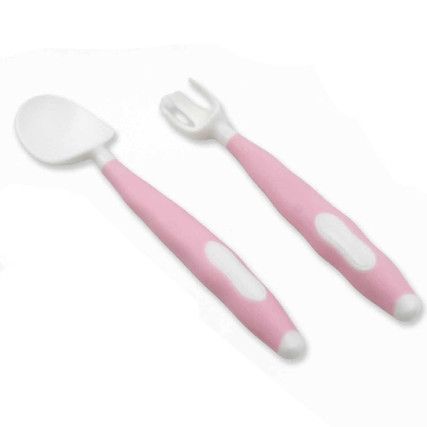 Silicone Bendable Baby Spoon & Fork Set - BuyItOnline