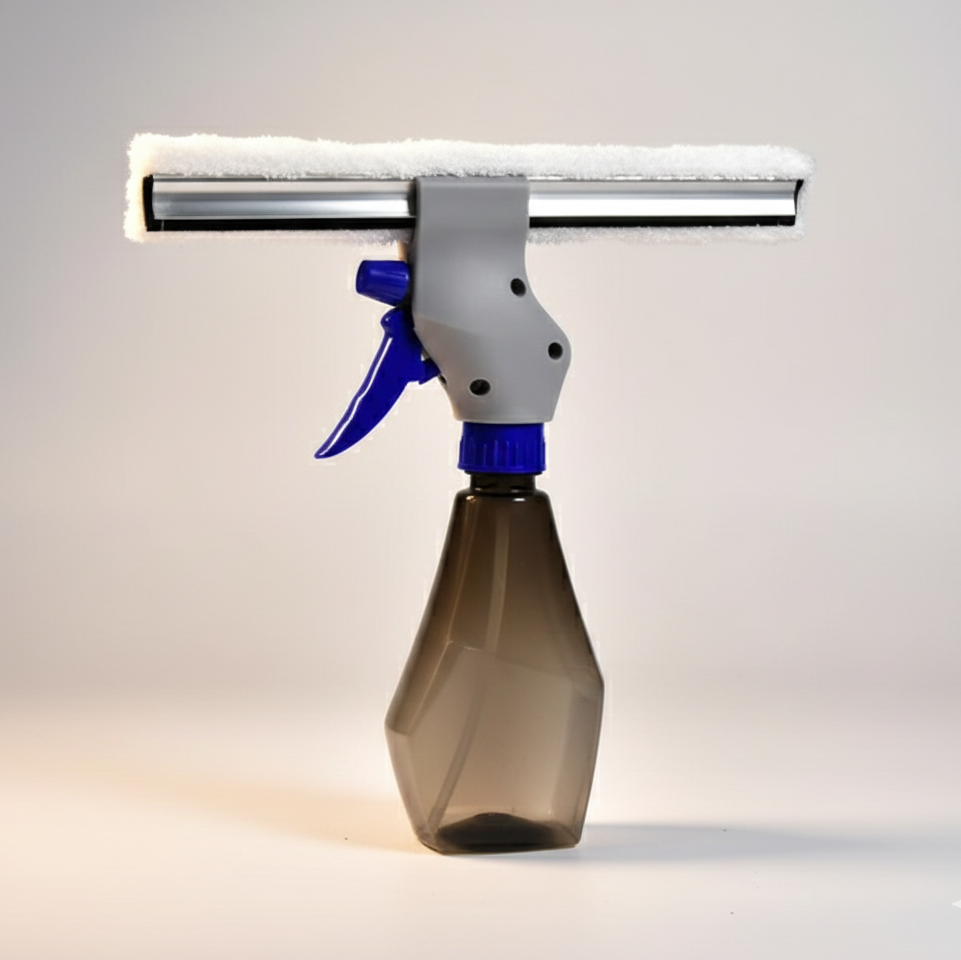 3 in 1 Spray Glass Cleaner Brush