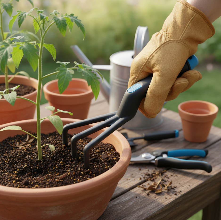 Plastic Premium Garden Hand Cultivator Tool