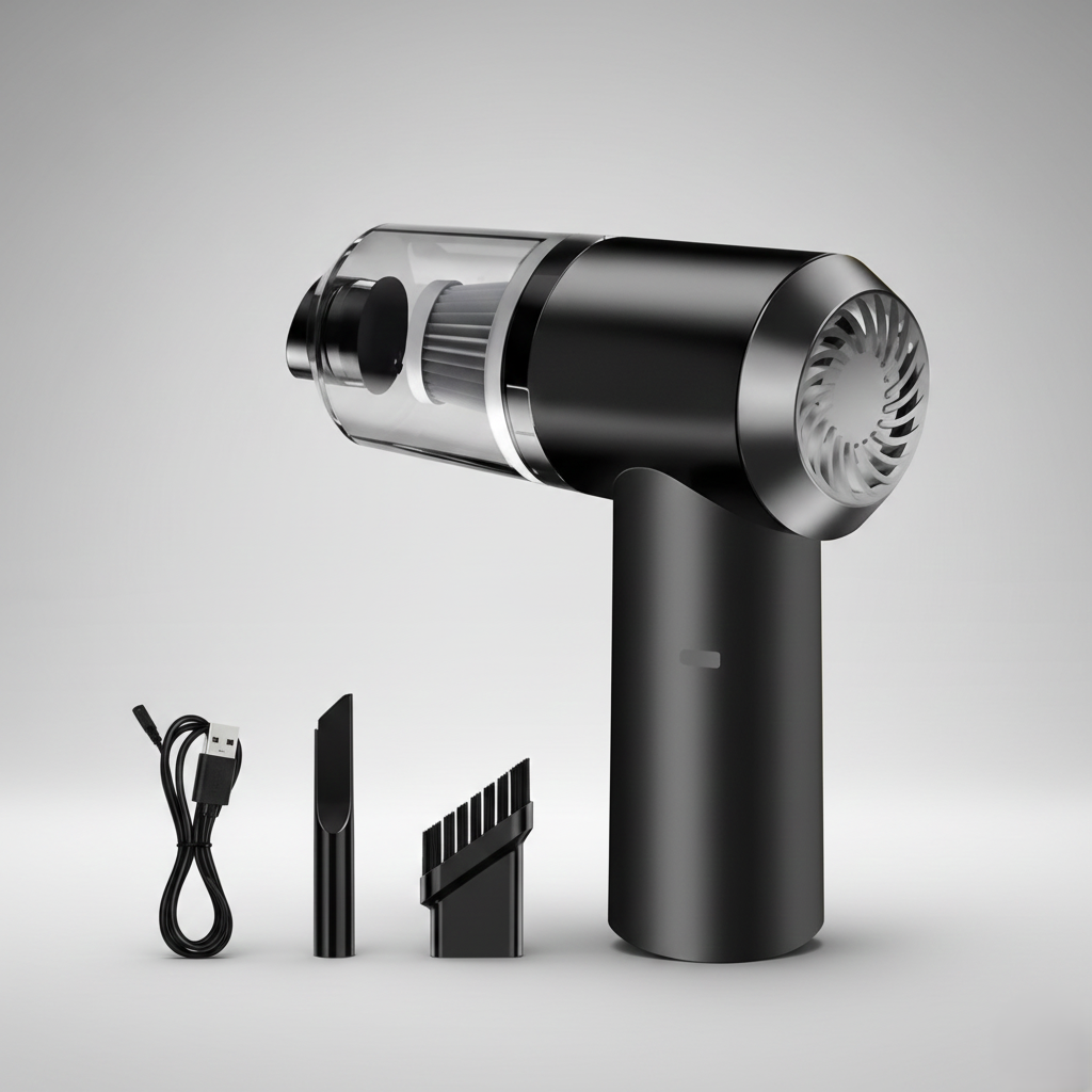 2 in 1 Vacuum Cleaner - Handheld Vacuum Car Cleaner Air Duster Wireless Rechargeable Home