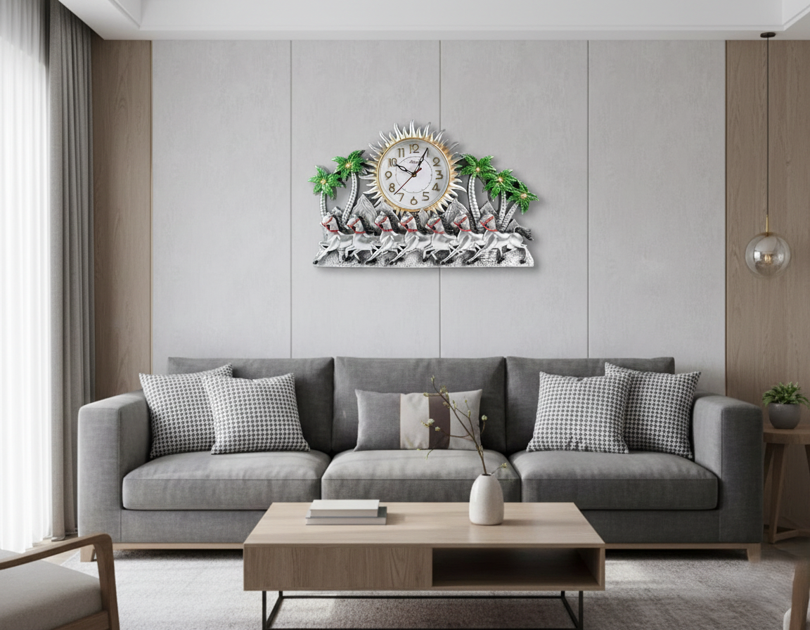 Premium Plastic Body Wall Clock