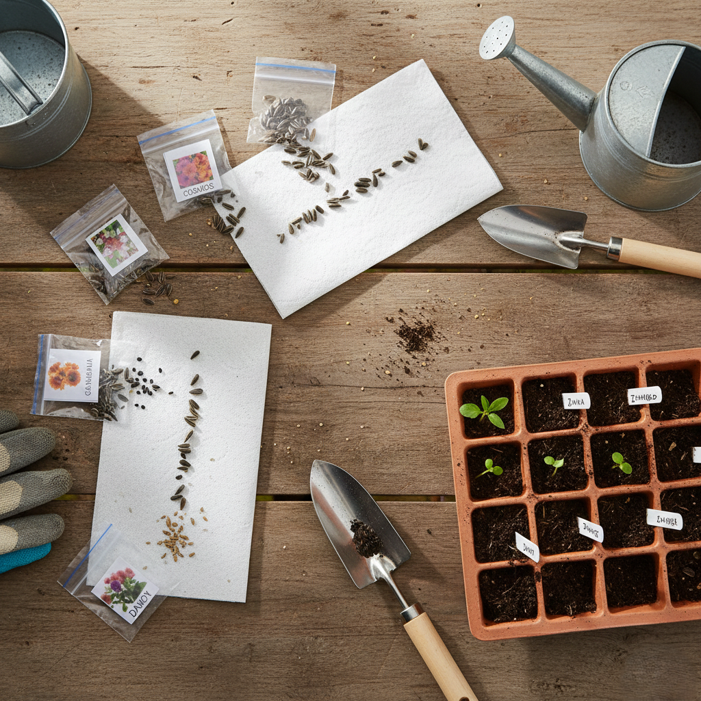 20 Flower Varieties Seeds Combo