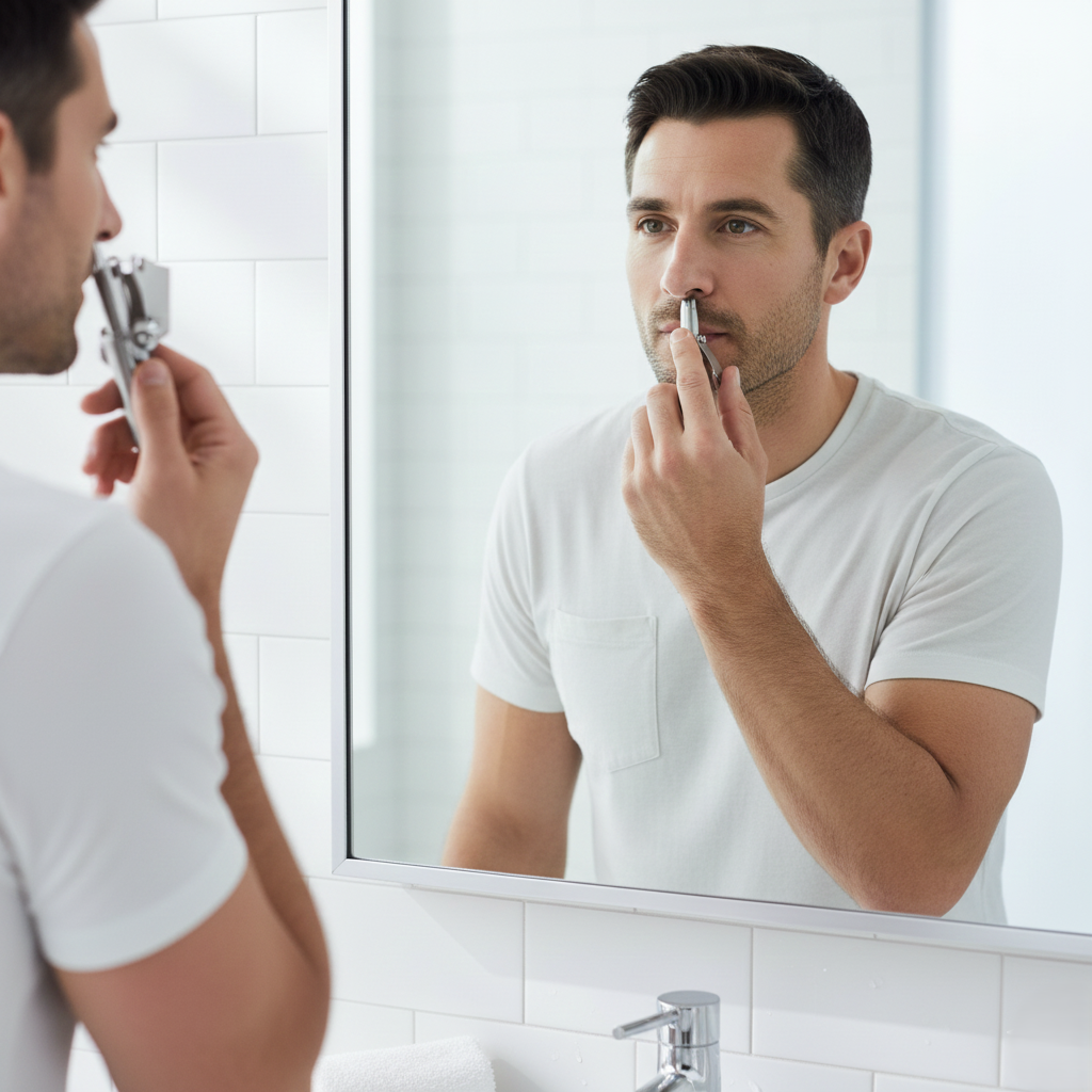 Stainless Steel Painless Nose Hair Remover