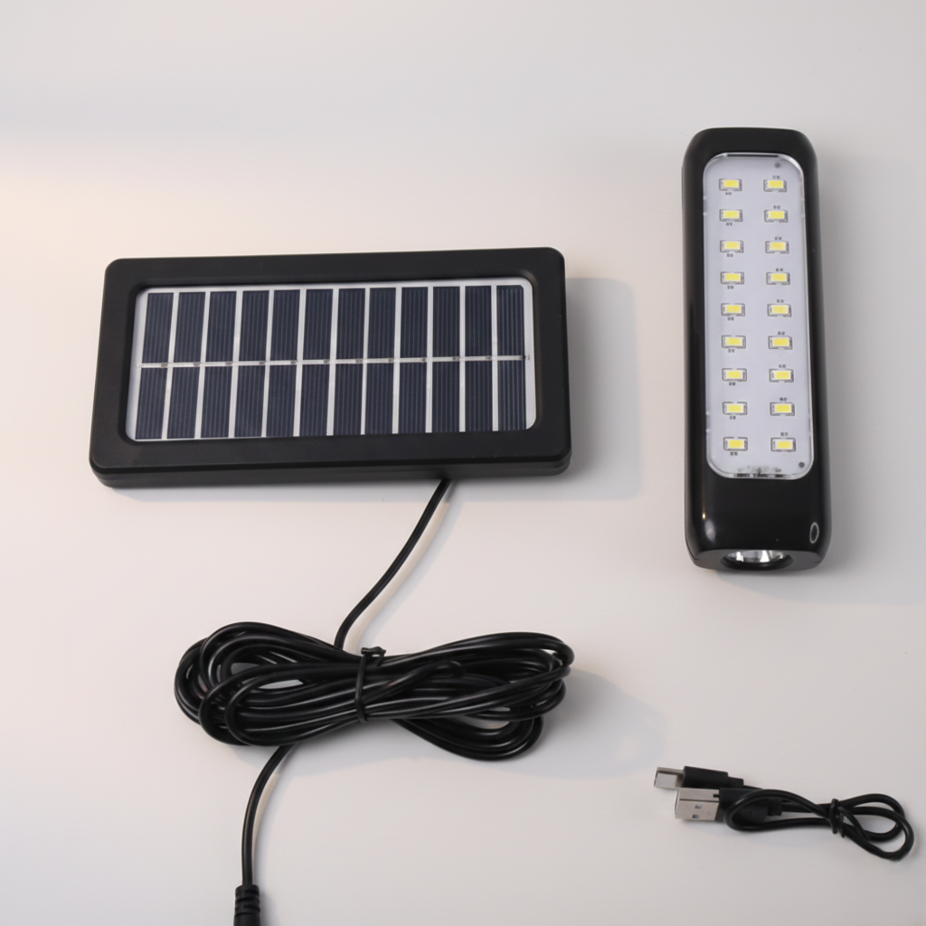 Modes Outdoor Indoor Hanging Solar Light Small 18 LED & 1 Big LED