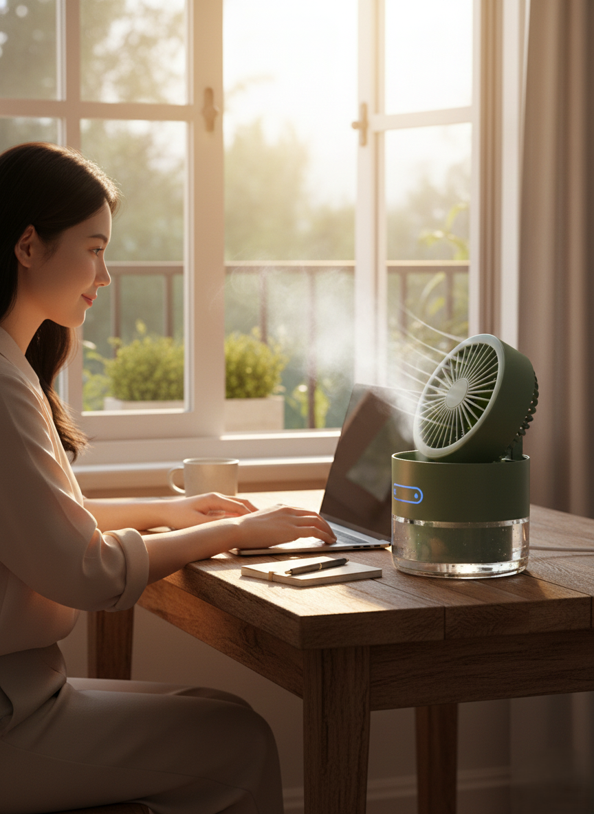 Mini Desktop Cooling Fan