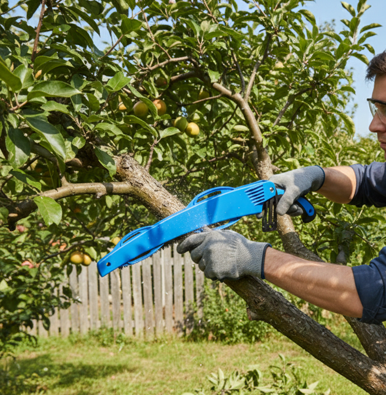 20 Inch Pruning Saw with High Carbon Steel Sharp Teeth & Protective Cover