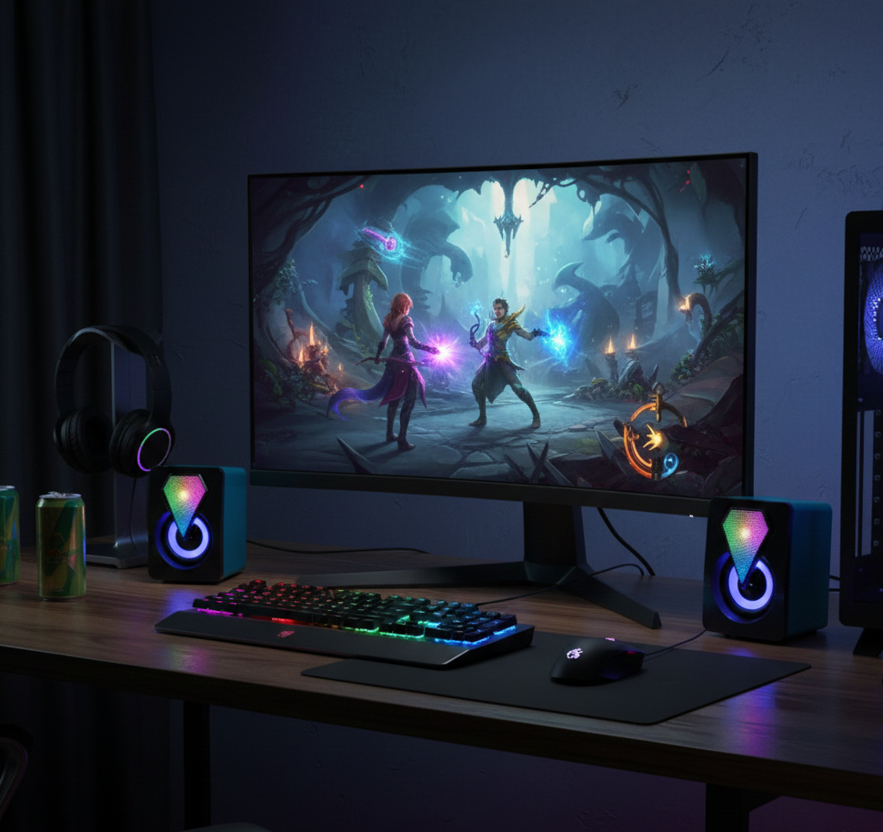 RGB Desktop Speakers