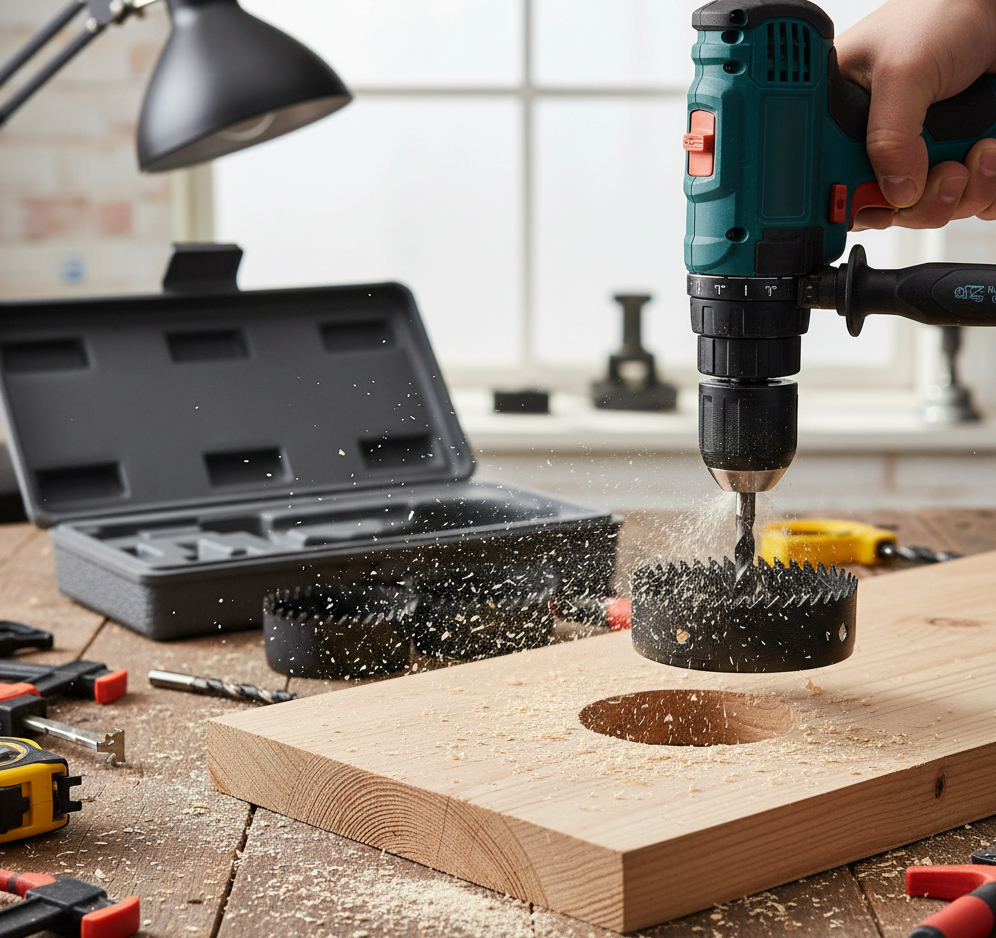 Wood Hole Saw Cutting Set