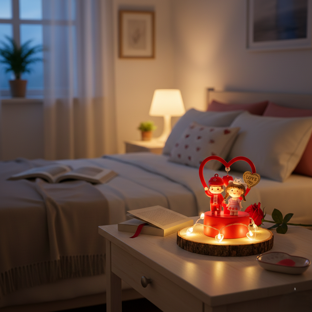 Romantic Couple Showpiece