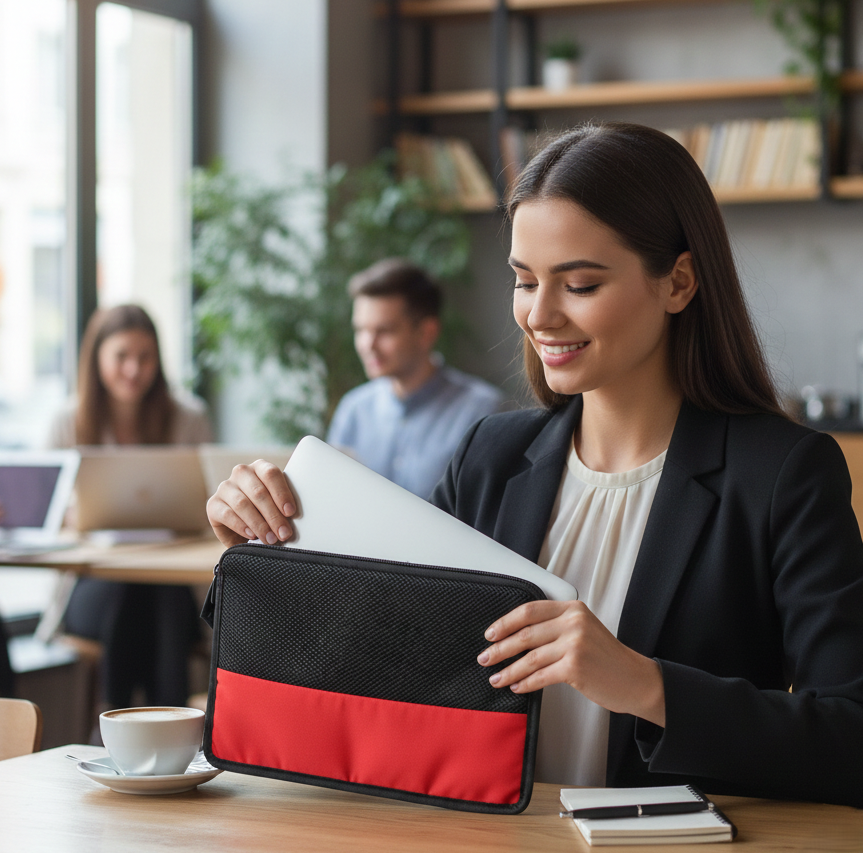 Dustproof Laptop Sleeve - Slim & Travel-Ready