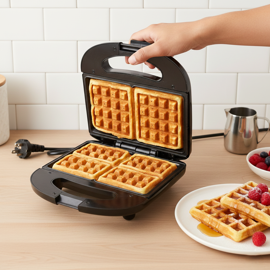 2-Slice Waffle Maker Wukusy