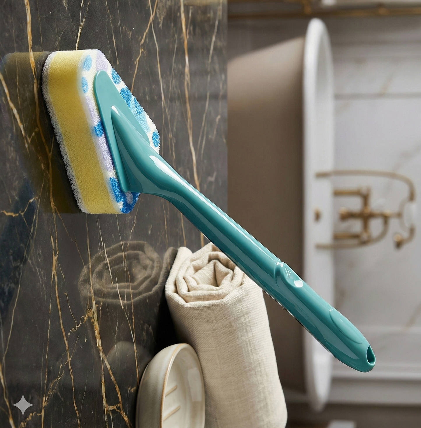 Universal Triangular Sponge Cleaning Brush