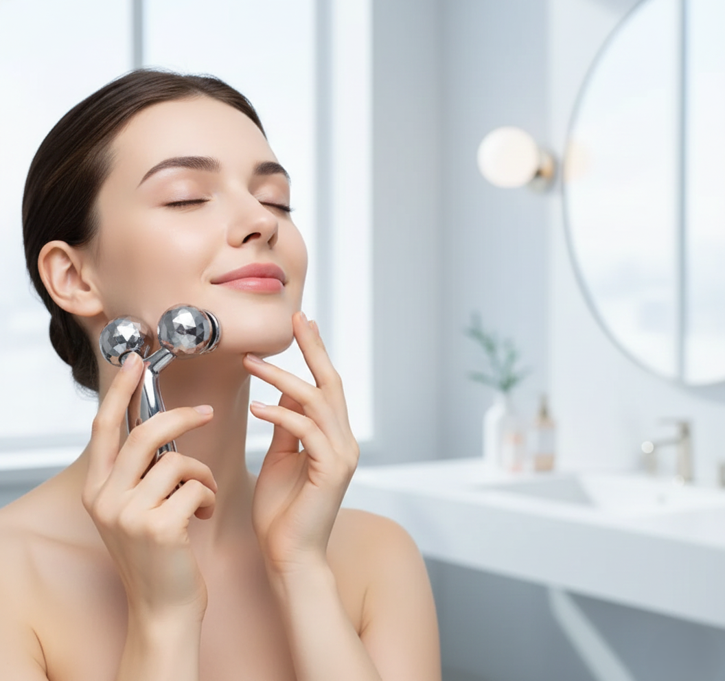 3d Roller Face Massager