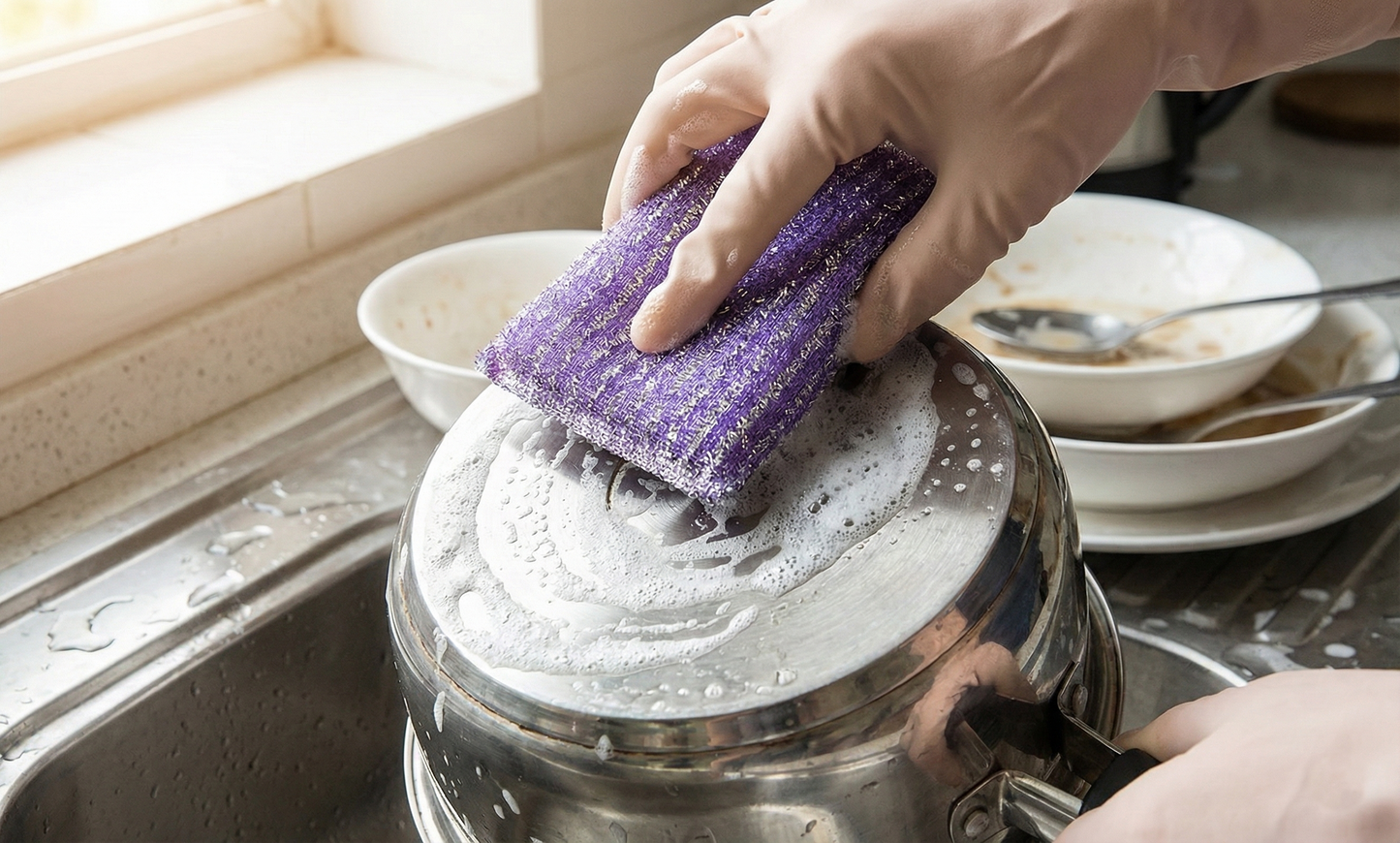 Scratch Proof Kitchen Utensil Scrubber Pad