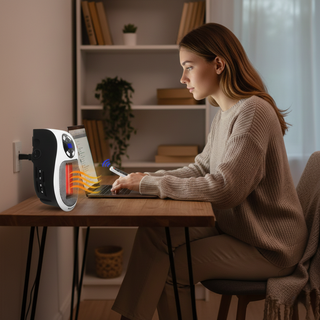 Portable Electric Mini Fan Heater