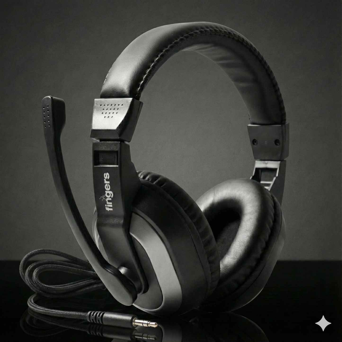 Wired Headset With Noise-isolating Mic Set