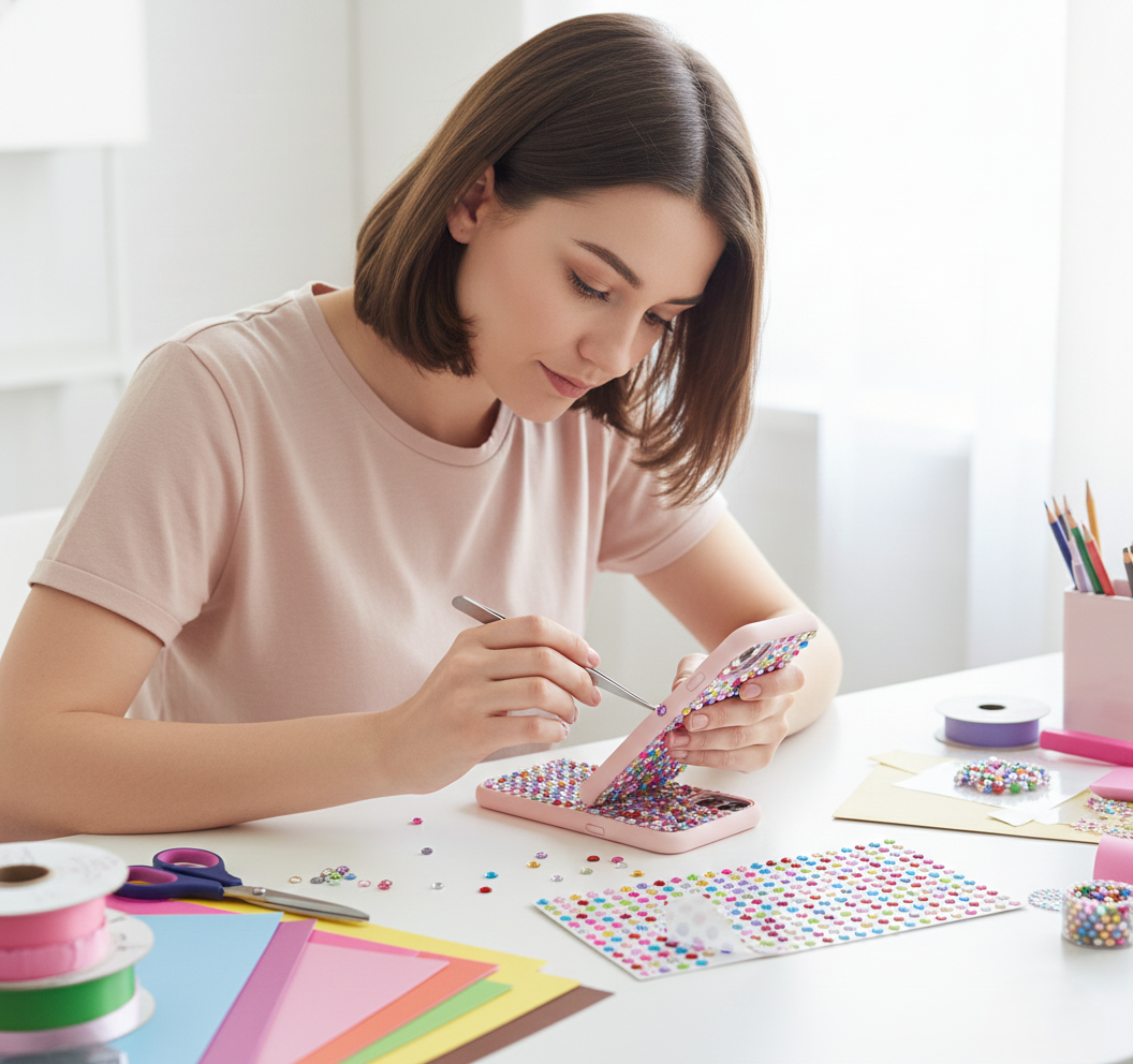 Self Adhesive Crystal Stickers