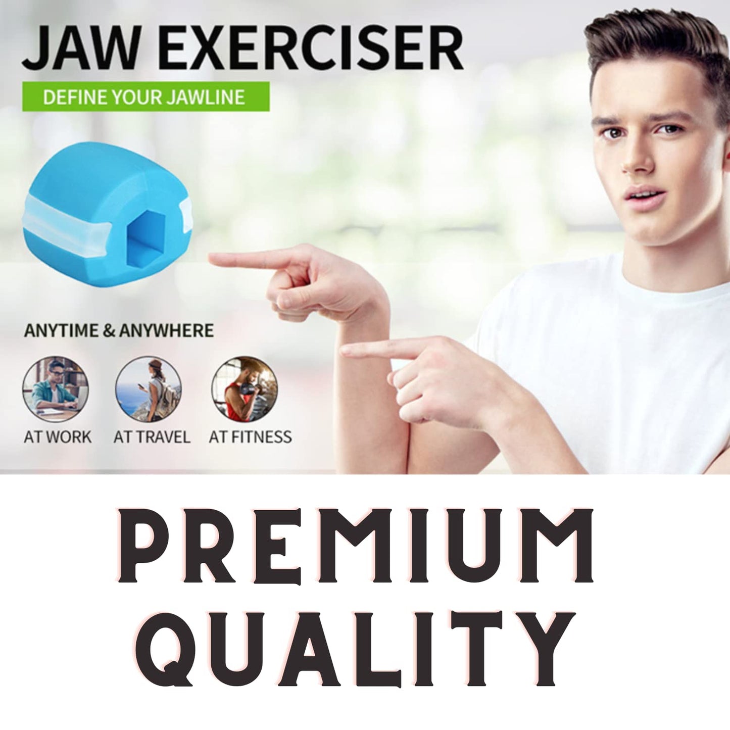 Jaw Exerciser for Sharp & Chiselled Jawline - BuyItOnline