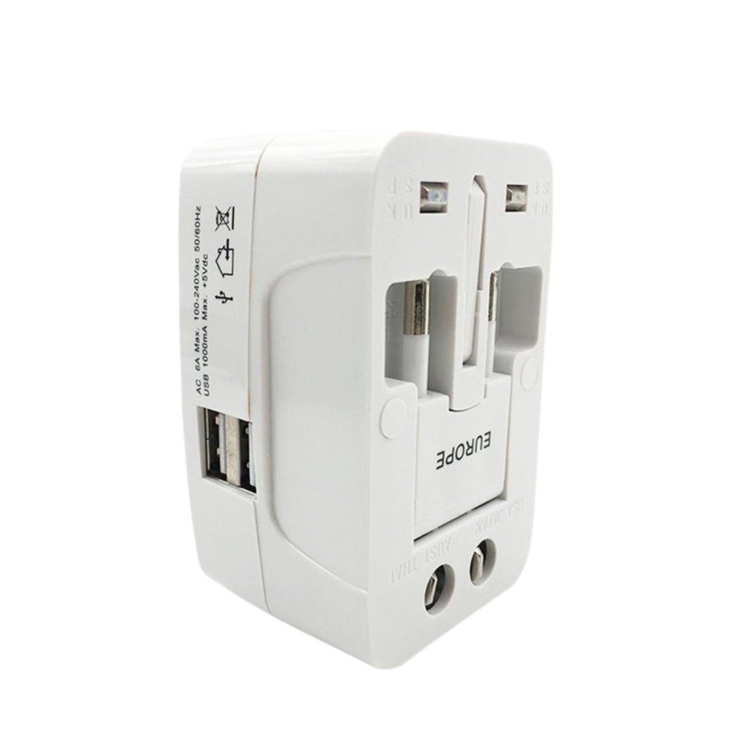 All-in-One USB Travel Adapter