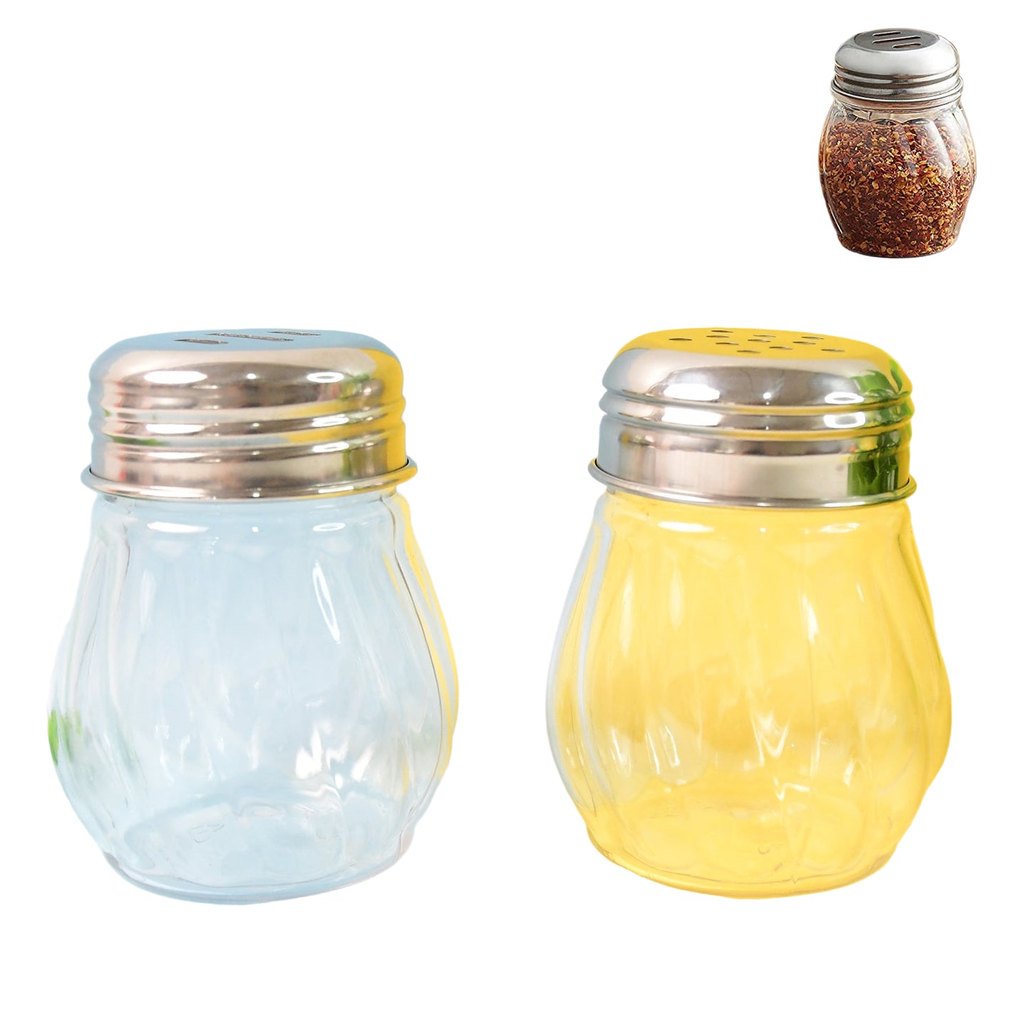 Apex Glass Spice Shaker Set - BuyItOnline