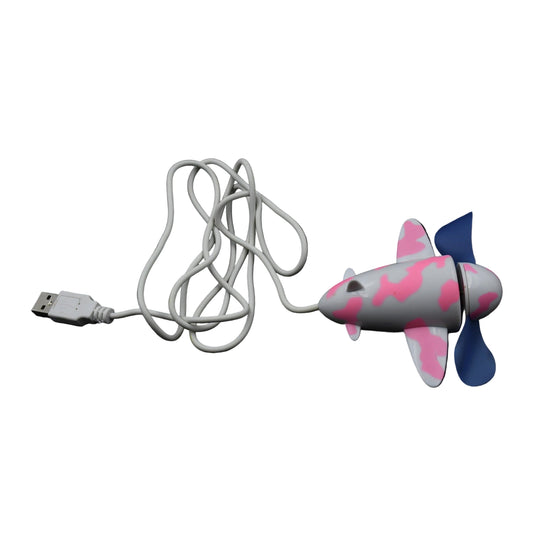 7721 Plane Shape Usb Plane Unique Design Fan Energy Saving Fan For Laptop Computer Desktop Fan Wukusy