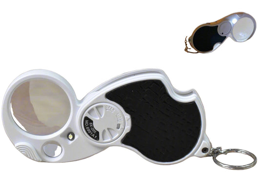 Double-magnification Led Magnifiers With Light (1 Pc Small) Wukusy
