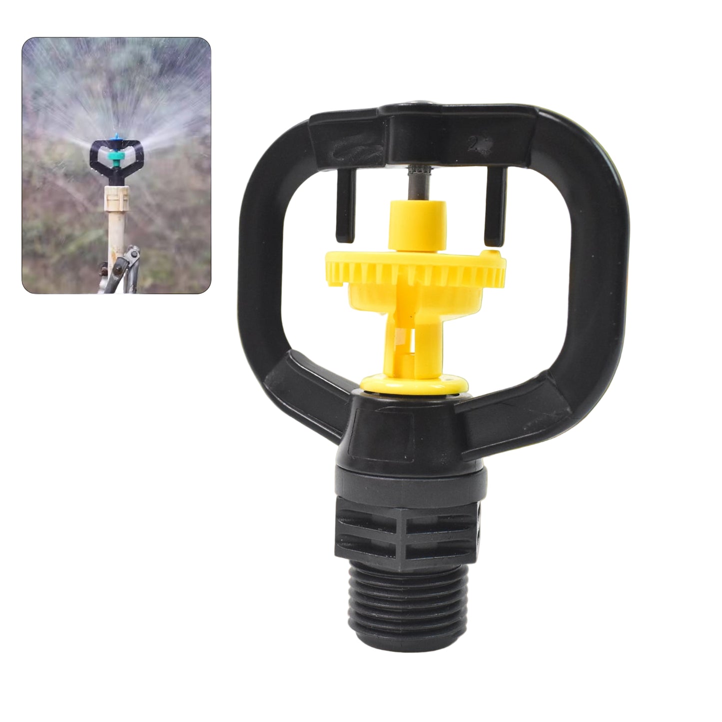 Rotating Irrigation Sprinkler Plastic Spray Nozzle