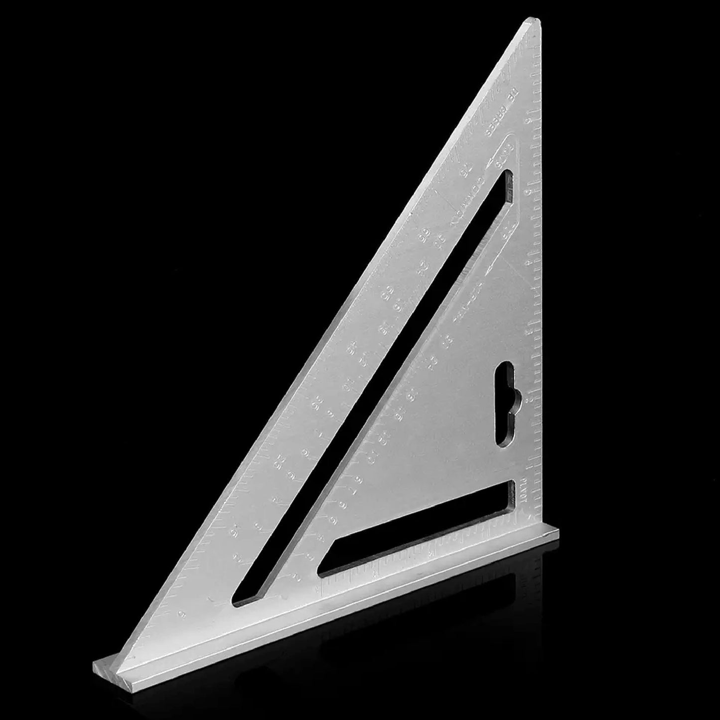 Lightweight Double-Sided Triangle Scale Ruler