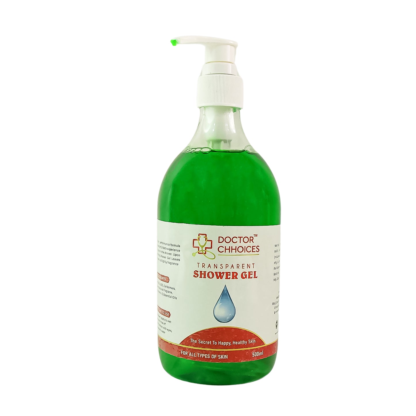 Doctor Choices Transparent Shower Gel 500ml