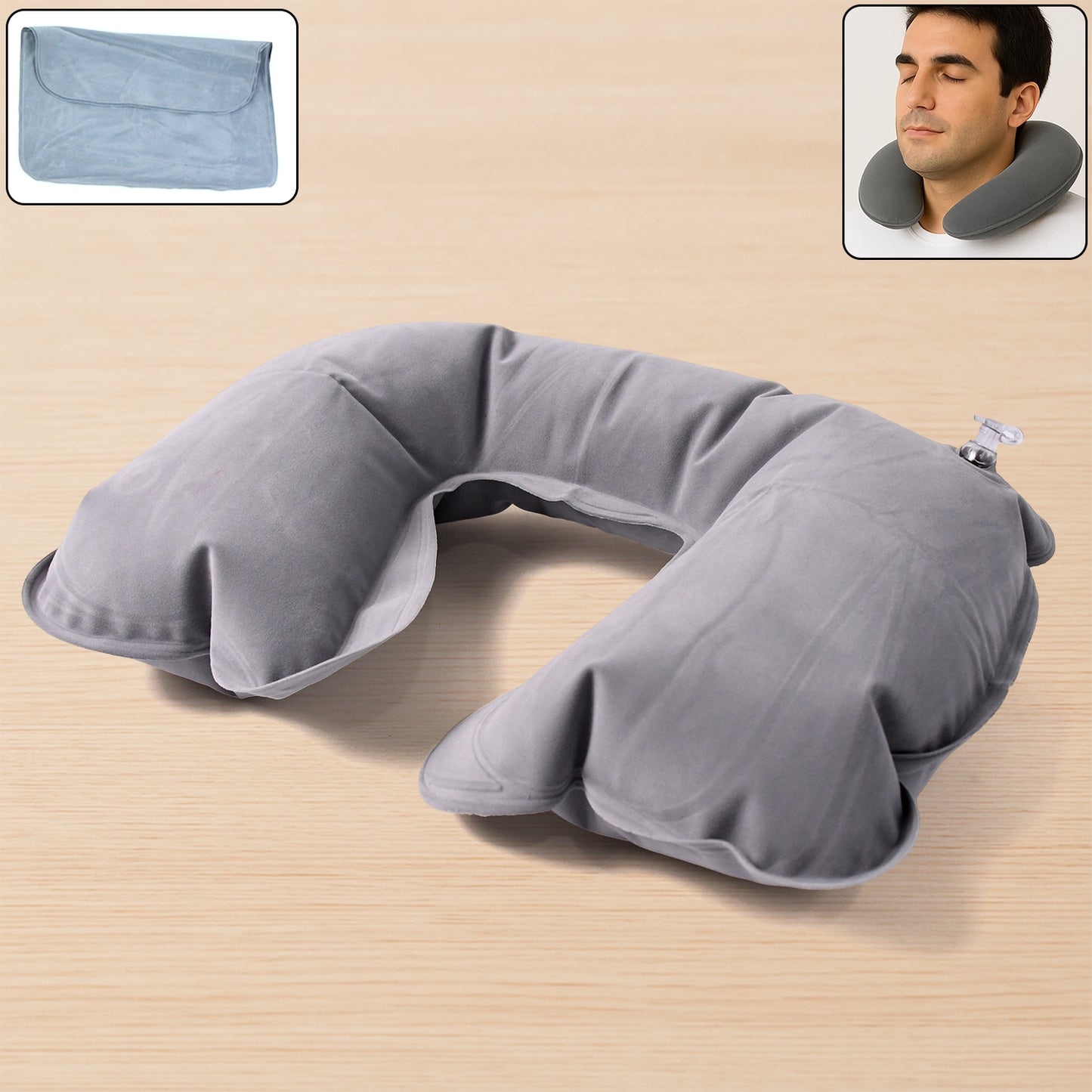 Air Cushion Travel Pillow