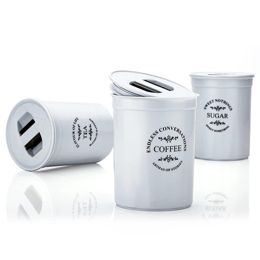 Airtight Tea Sugar Coffee Containers - BuyItOnline
